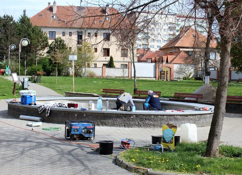 V městských kašnách se objeví voda se začátkem května