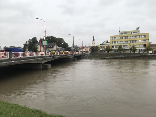 V Uherském Hradišti zasedla povodňová komise ORP