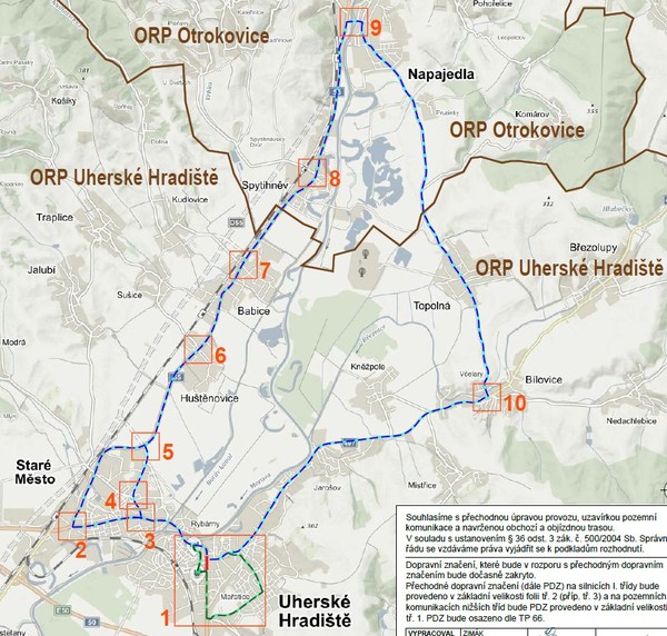 Aktualizováno - 2. ETAPA OPRAV KŘIŽOVATKY ZAČÍNÁ O 2 DNY DŘÍVE - 13. 4.