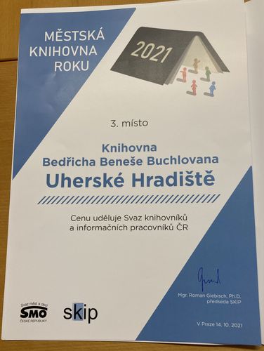 Úspěch uherskohradišťské Knihovny B. B. Buchlovana