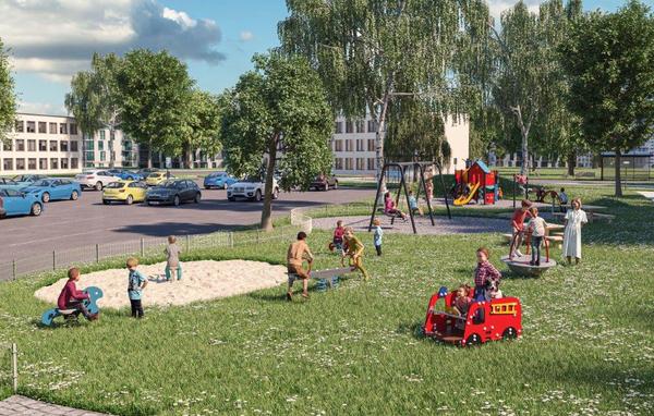 Revitalizace dětského hřiště u nákupního centra Štěpnice