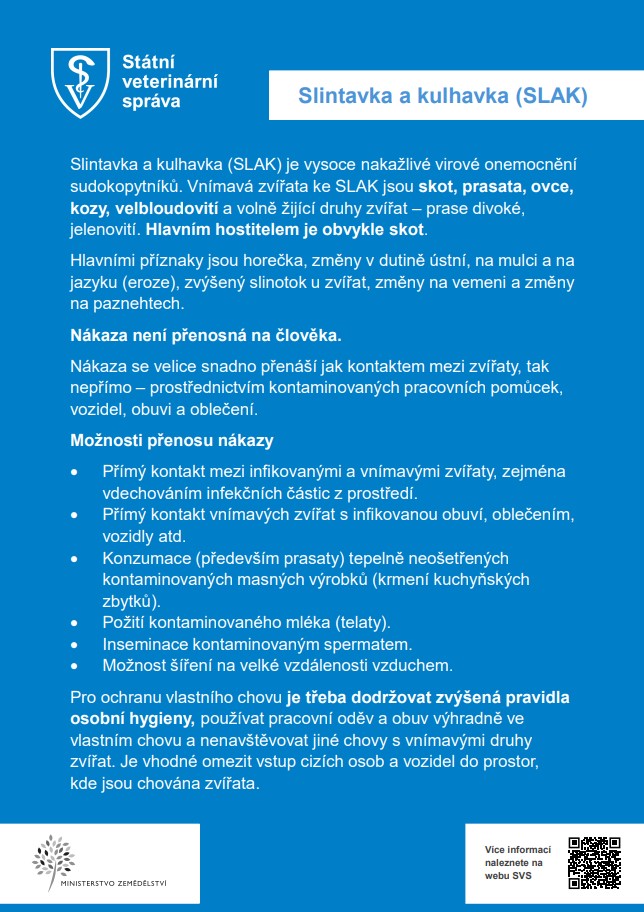 Slintavka a kulhavka 