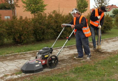 Čištění chodníků