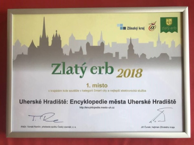 Diplom Zlatý erb 2018