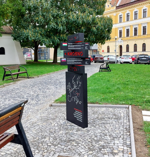 Nový rozcestník partnerských měst 