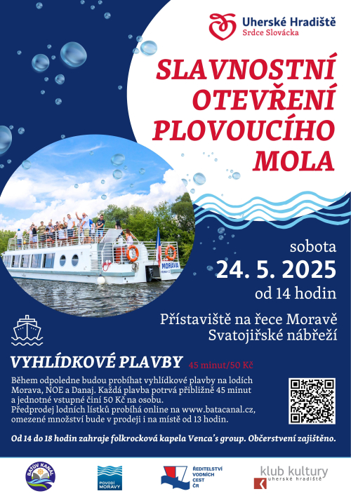 Slavnostní otevření plovoucího mola