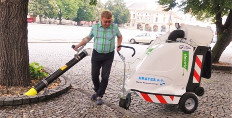 Úklid města zefektivní nový komunální vysavač