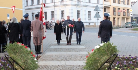 Město si připomnělo 104. výročí vzniku republiky