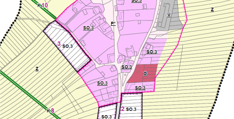 Územní plán Hostějov