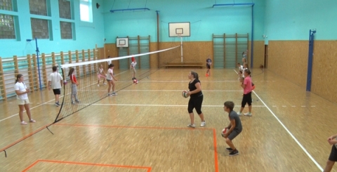 Tělocvična u Základní školy v Jarošově prošla velkou proměnou