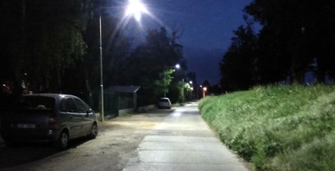 Osvětlení ulice U Moravy