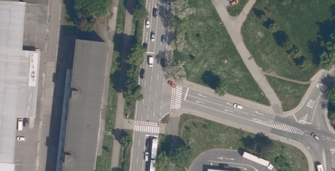 Upozornění na vypnutí semaforů na křižovatce tř. M. Malinovského - Solná cesta dne 25. 8. 2025