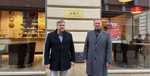 Pamětní deska Hardy Berger