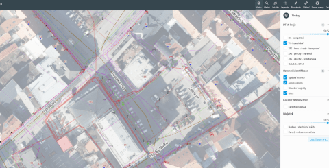 GIS - technická mapa