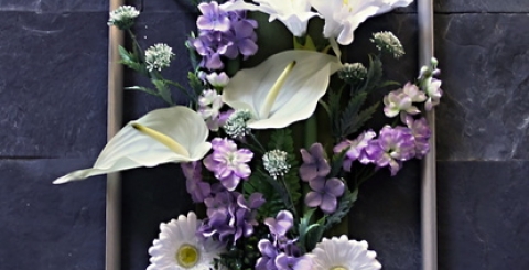 Výzdoba suteční síně v Mařaticích