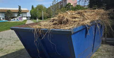Město pomůže s likvidací bioodpadu, přistaví kontejnery