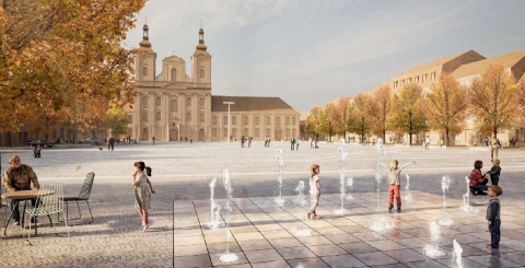 Masarykovo náměstí - vodní prvky.jpg