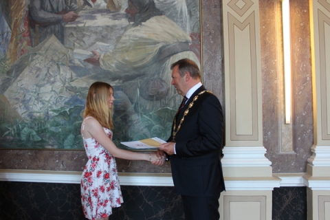 Úspěšní žáci základních škol byli oceněni starostou města