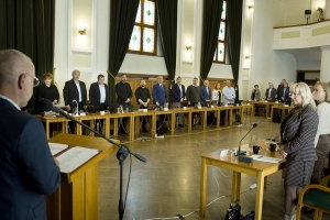 Ustavujícího zasedání zastupitelstva města 17. října 2022