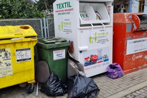 Nevhodný odpad v Uherském Hradišti-Sadech