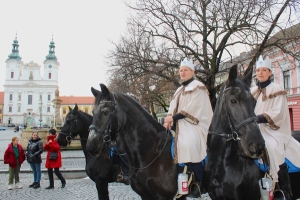 Tři králové na koních