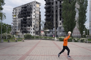 Borodjanka (Ukrajina), 30. května 2022. Foto: ČTK/Ondřej Deml